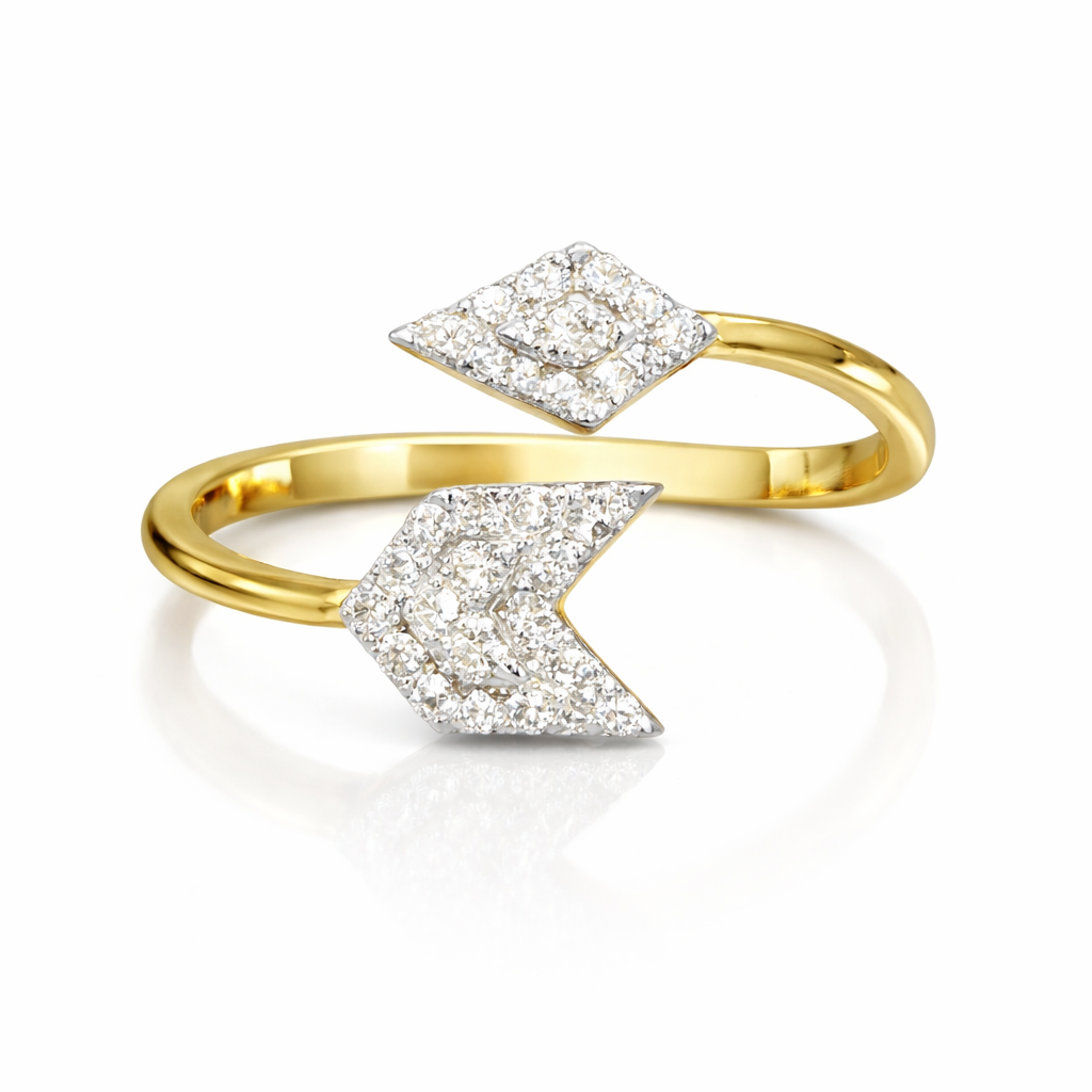 14K Gold Classic Lab Grown Diamond Ring women